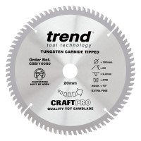 Trend CSB/16080 Craft Saw Blade 160mm X 80T X 20mm £12.95